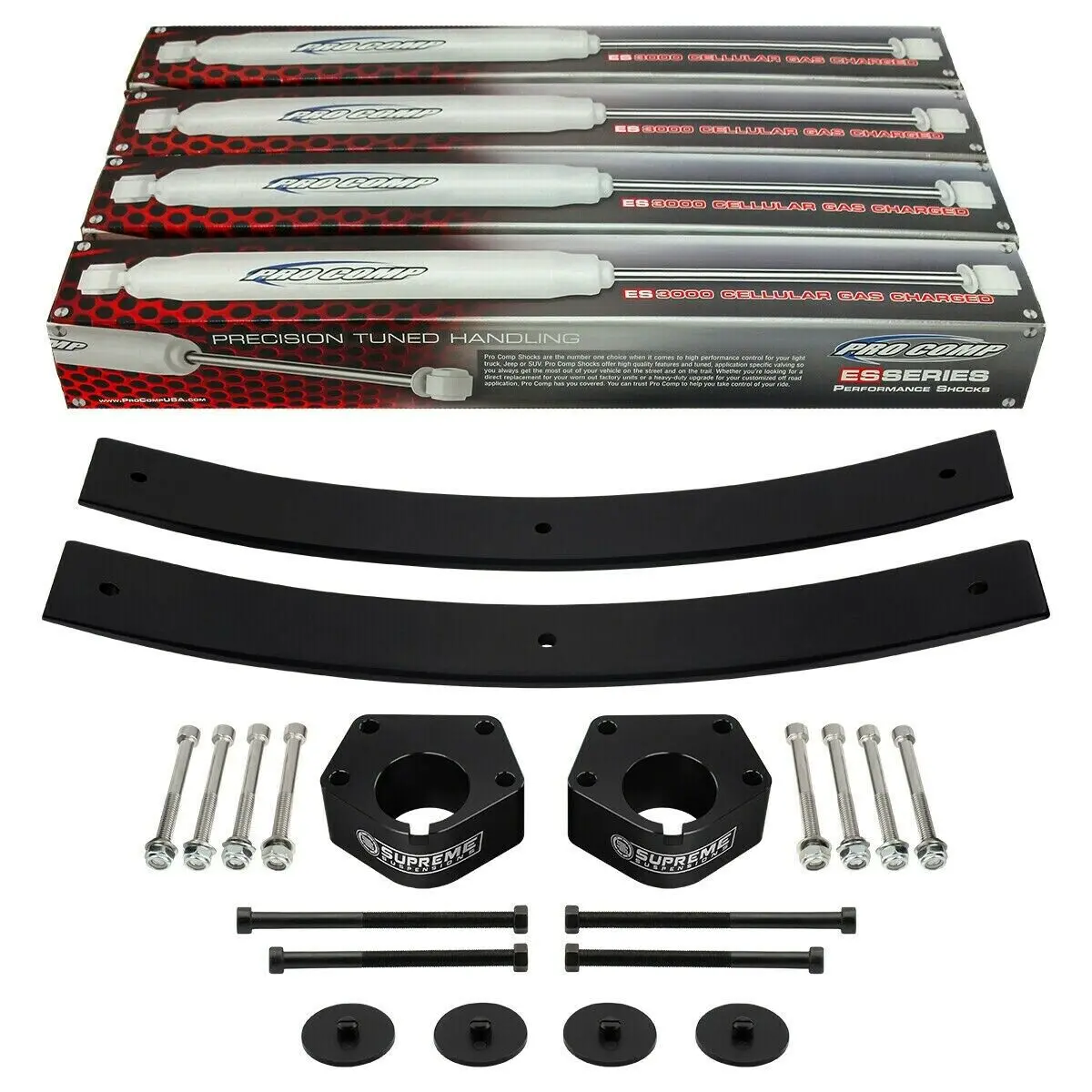 3" Front + 2" Rear Full Lift Kit Shocks Fits 1993-1998 Toyota Ifs T100 4Wd 1