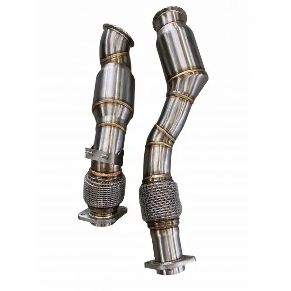 Active Autowerke Bmw S58 G80 M3 G82 M4 G87 M2 Downpipes W Gesi Cat 1