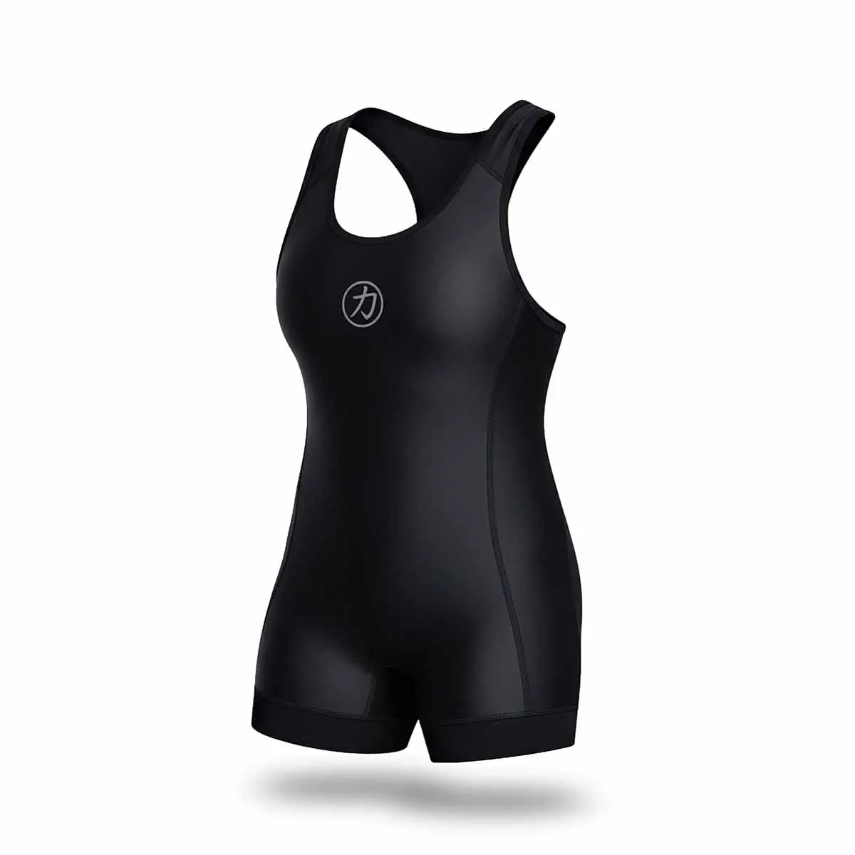 Women's Singlet, Black With Grey Logo – Ipf Approved 1
