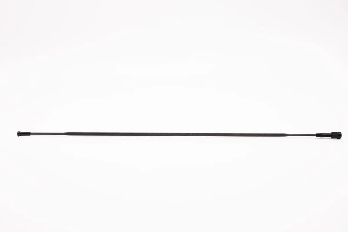 Ud Carbon T-Head Spoke | Crb3314-Th-Vb | T-Head Vertical Bladed | Aerofoil | 282Mm | Black 1