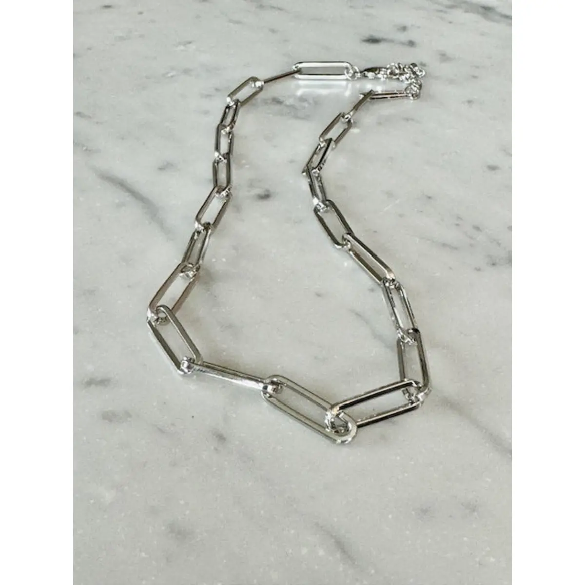 Everyday Link Chain-White Gold 2
