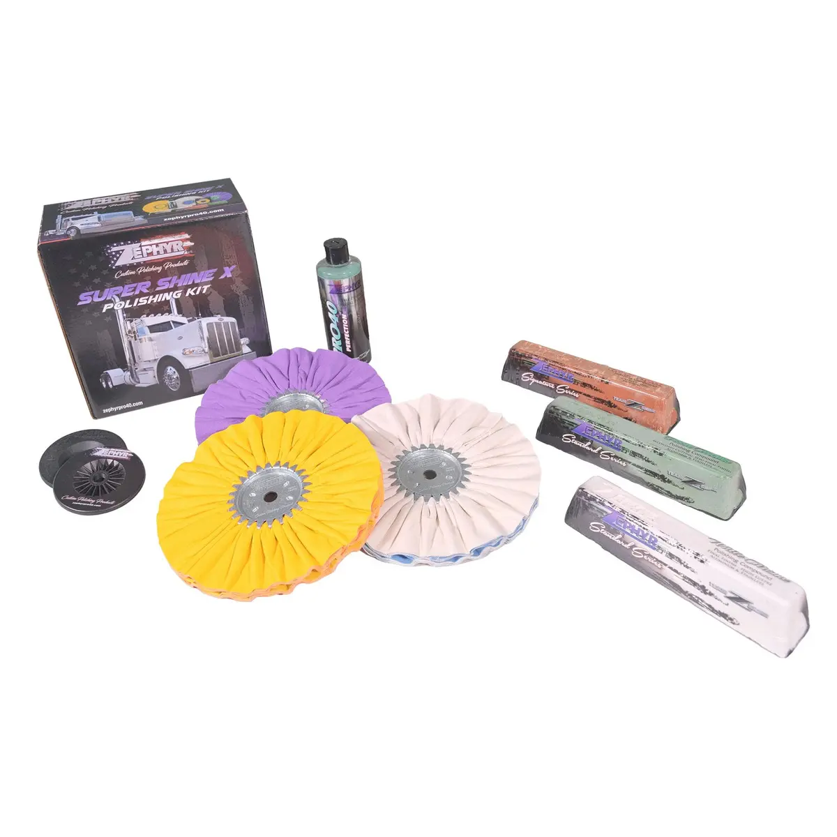 Super Shine 'X' Polishing Kit 1