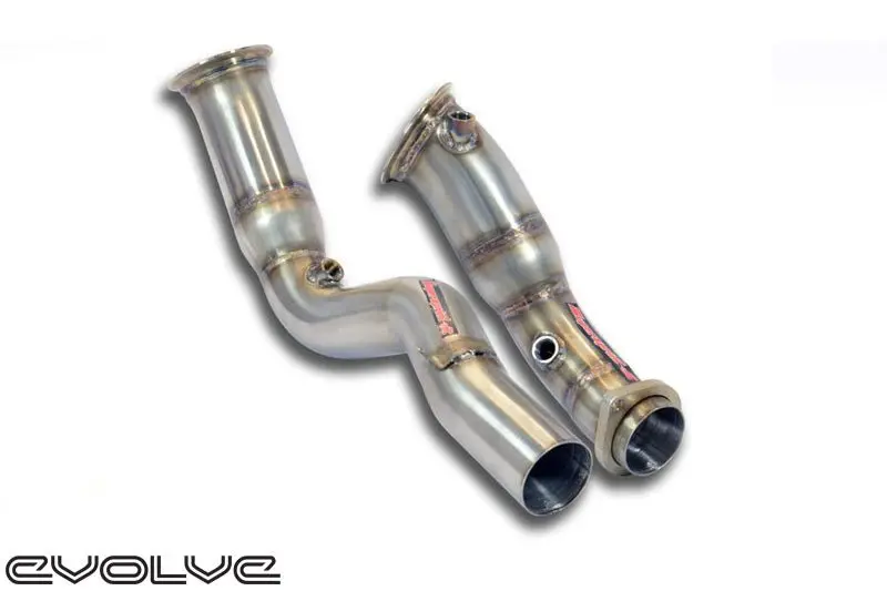 Supersprint Catless Turbo Down Pipes - Bmw 3 Series F80 M3 | 4 Series F82/F83 M4 1