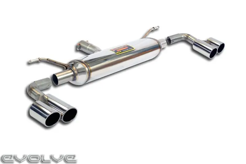 Supersprint Rear Exhaust Quad 80Mm Tailpipes - Bmw 2 Series F22 M235i/M240i 1