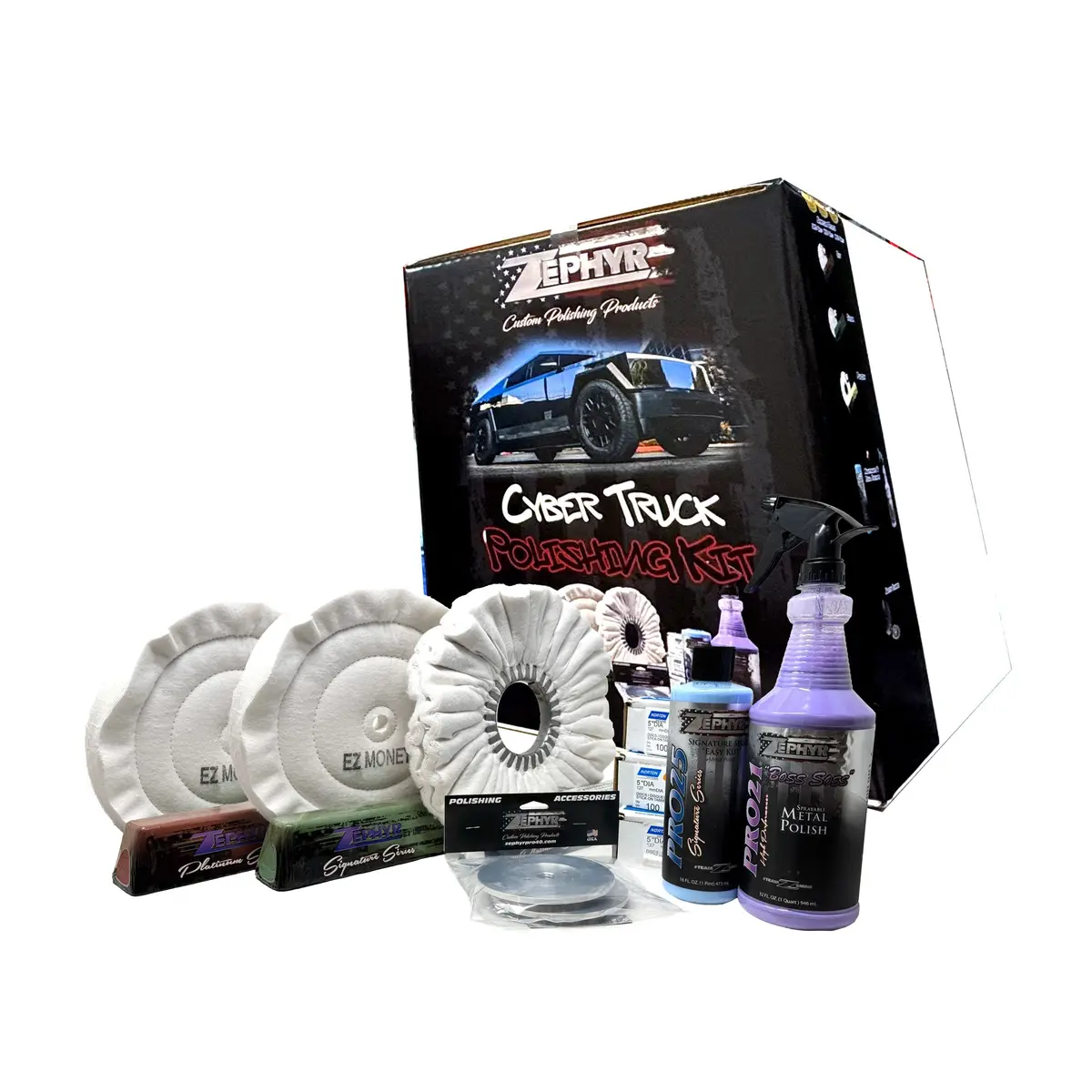 Cyber Truck Polishing Kit 1
