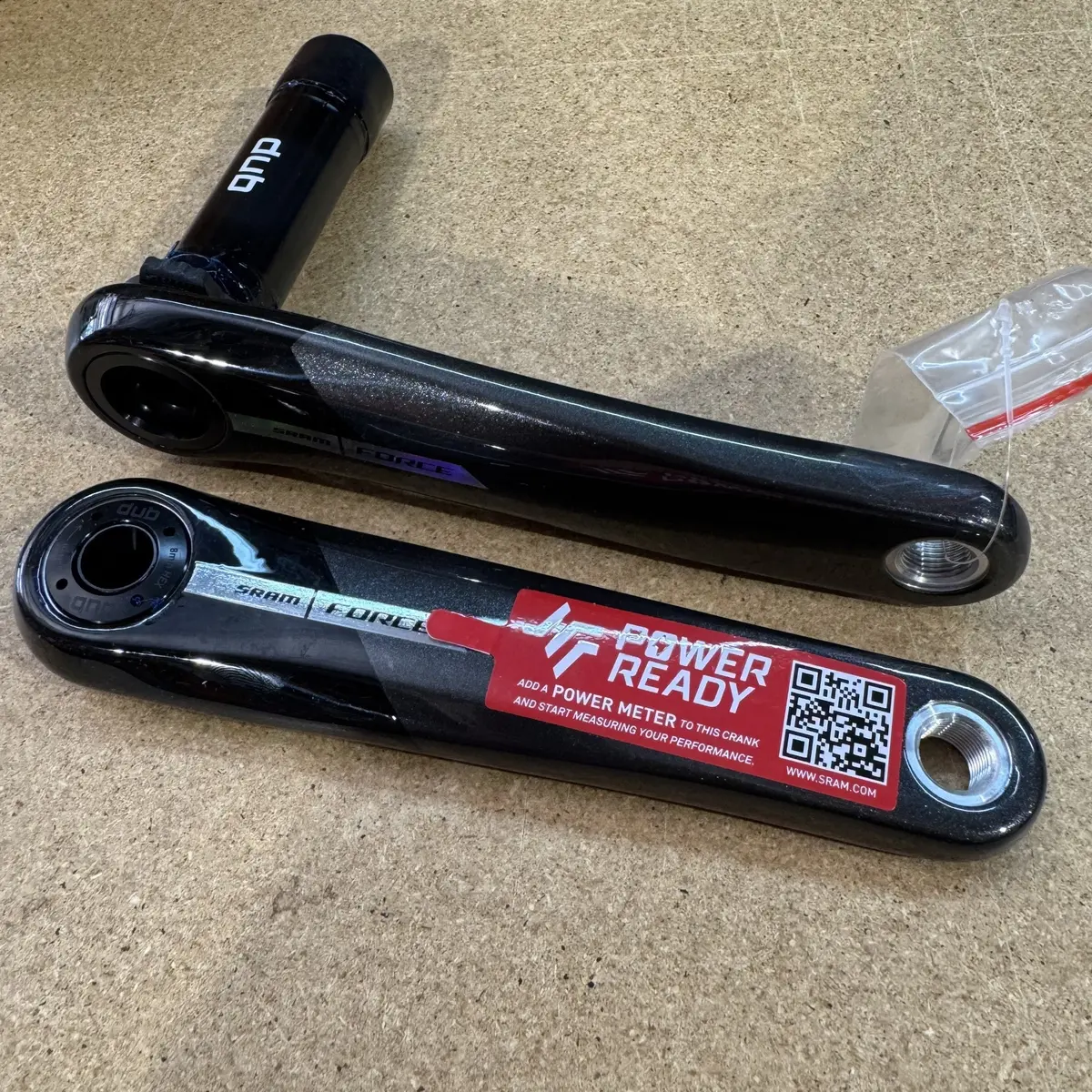 Sram Force D2 172.5Mm Crank Arms Take Off 1