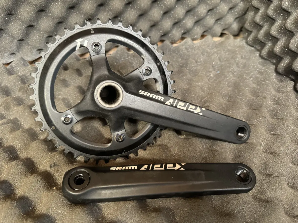 175Mm Sram Apex 1X Crankset With 42T Ring New Take Off 1