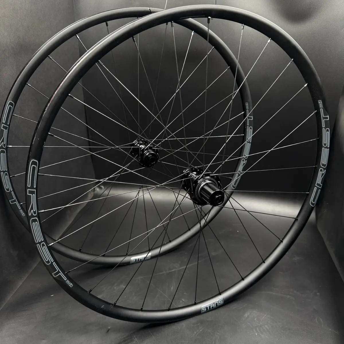 1550 Gram Notubes Crest Mk4 Gravel Wheels With I9 1/1 Hubs 1