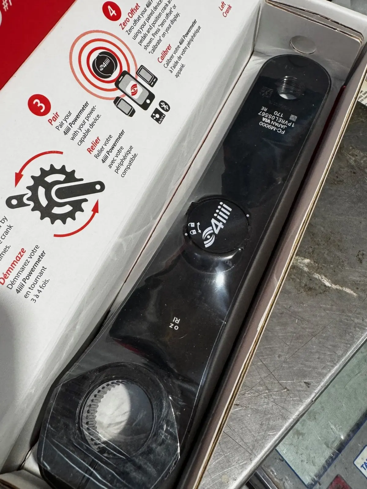 4Iii Xtr 170 Left Side Power Meter 1