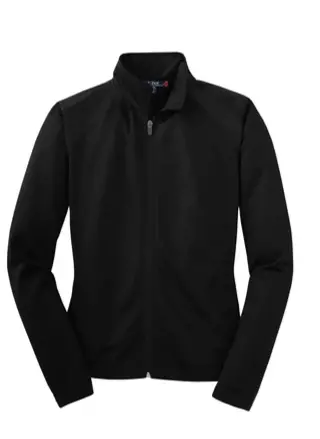 Ladies Tricot Black Jacket 1