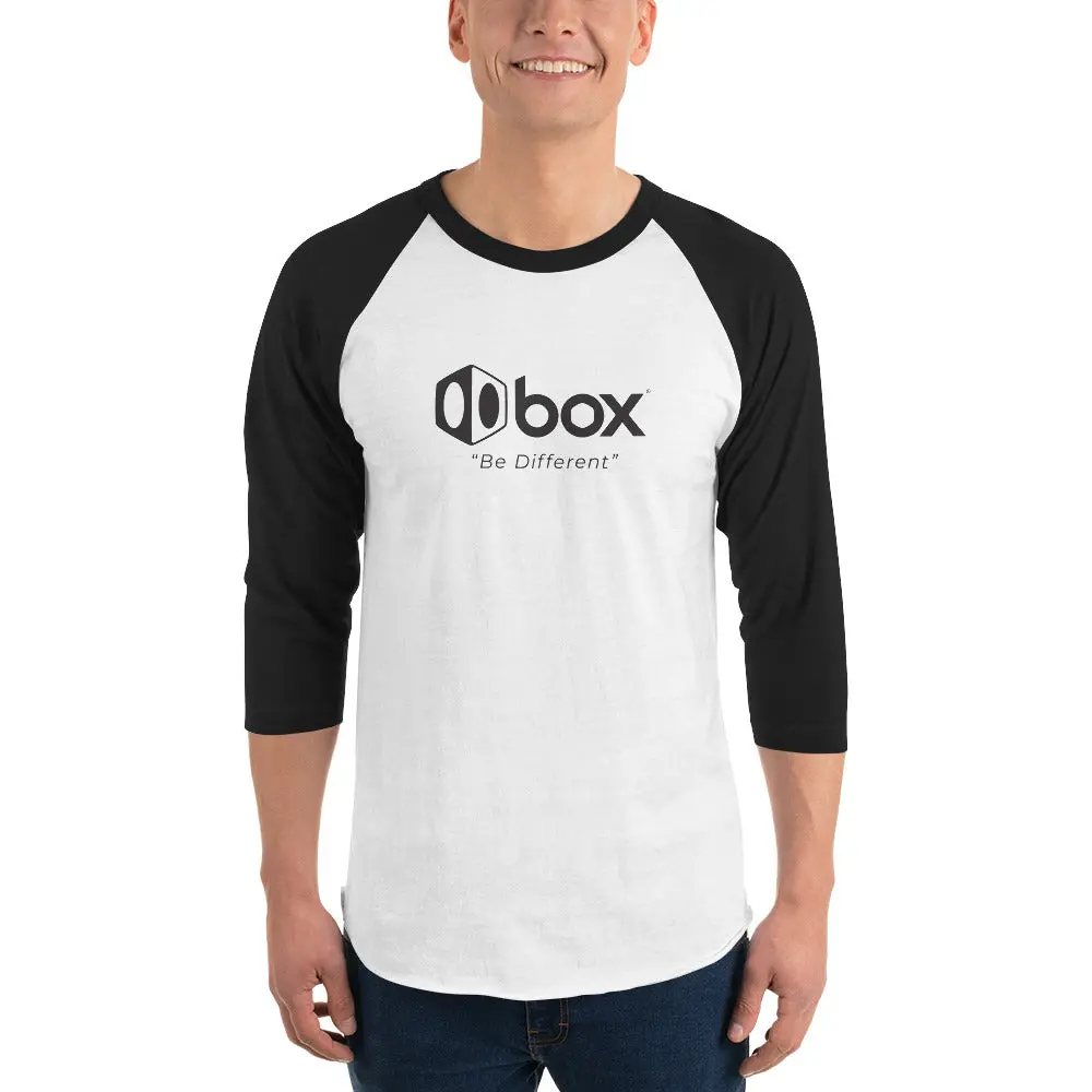 Box One 3/4 Sleeve Raglan Shirt 1