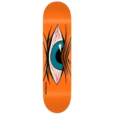 Toy Machine Mad Eye Orange 8.0 Inch Wide Deck 1
