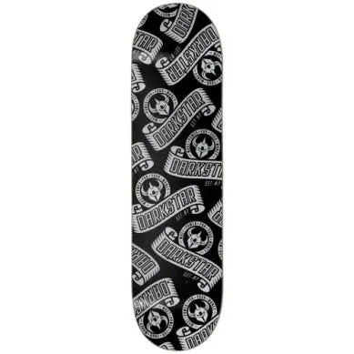 Darkstar Arc Rhm Skateboard Deck 8.0 Inch Wide Silver 1