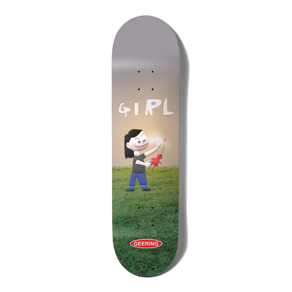 Girl Skateboards New Pro One-Off Skateboard Deck 8.25 Inch Wide 1