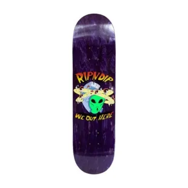Rip And Dip Out Of This World Skateboard Deck 8.5 Inch Wide 1