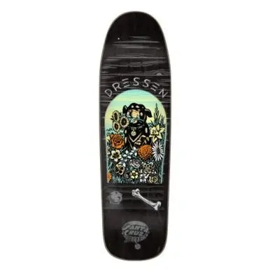 Santa Cruz Skateboard Deck 9.30In Dressen Pup Shaped 1