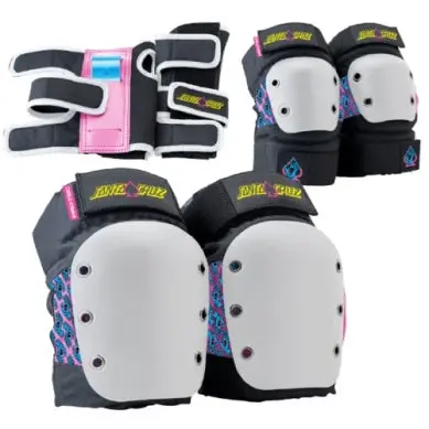 Protec  Santa Cruz Pad Set 3 Pack - Youth Small Or Medium 1