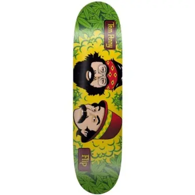 Flip Skateboards Cheech And Chong Tom Penny 8.25 Inch Wide Deck 1