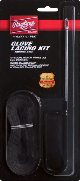 Rawlings Black Glove Lacing Kit - Glk-B 1
