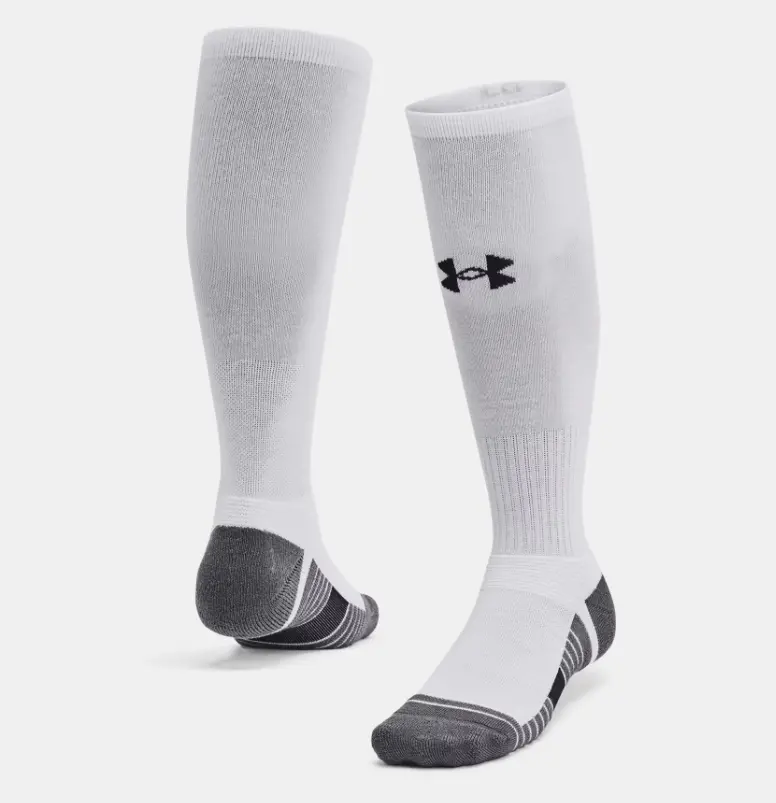 Under Armour Unisex Ua Team Baseball Socks - White 1