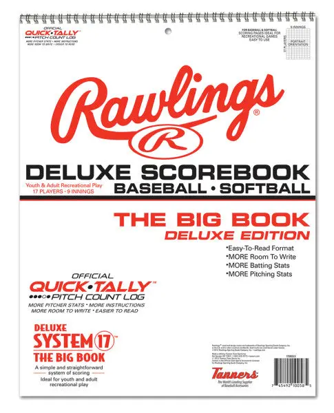 Rawlings System-17 Deluxe Scorebook - 17Sbdlx 1
