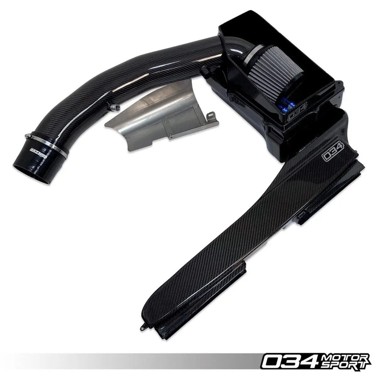 034Motorsport X34 Carbon Fibre Open Top 4" Intake Bundle - Tt Rs (8S) Rs3 (8V Facelift) Evo 1