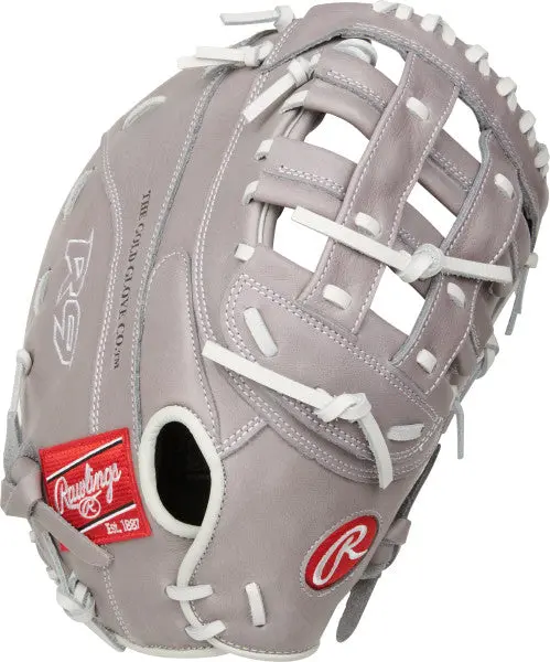 Rawlings R9 Series 12.5" Lht First Base Fastpitch Glove  - R9sbfbm-17G 1