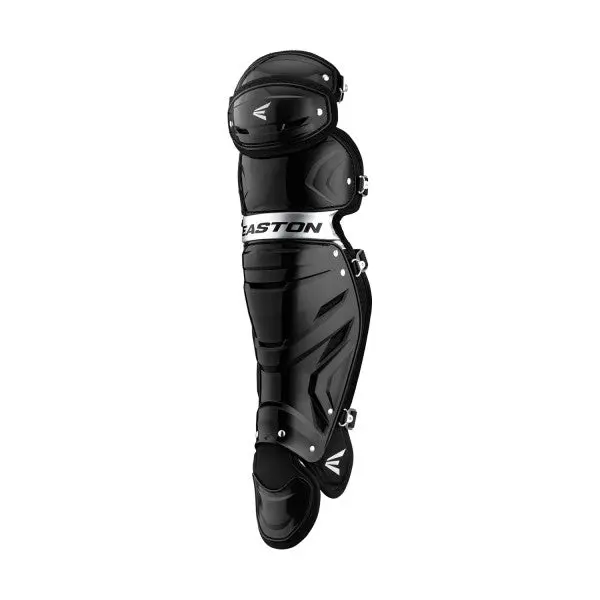 Easton Gametime Adult Catchers Leg Guard - 17.5" - Black 1