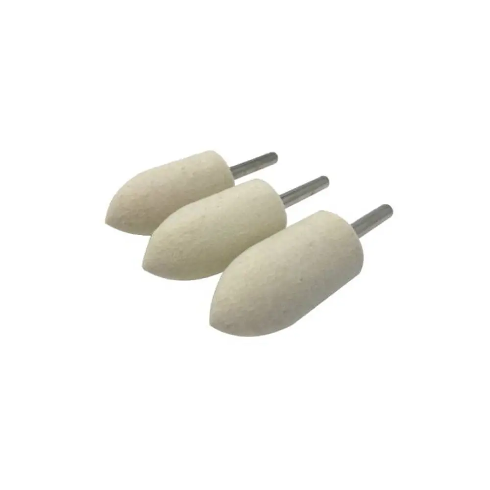Felt Polishing Tapered Rolls (3 Pack) 2