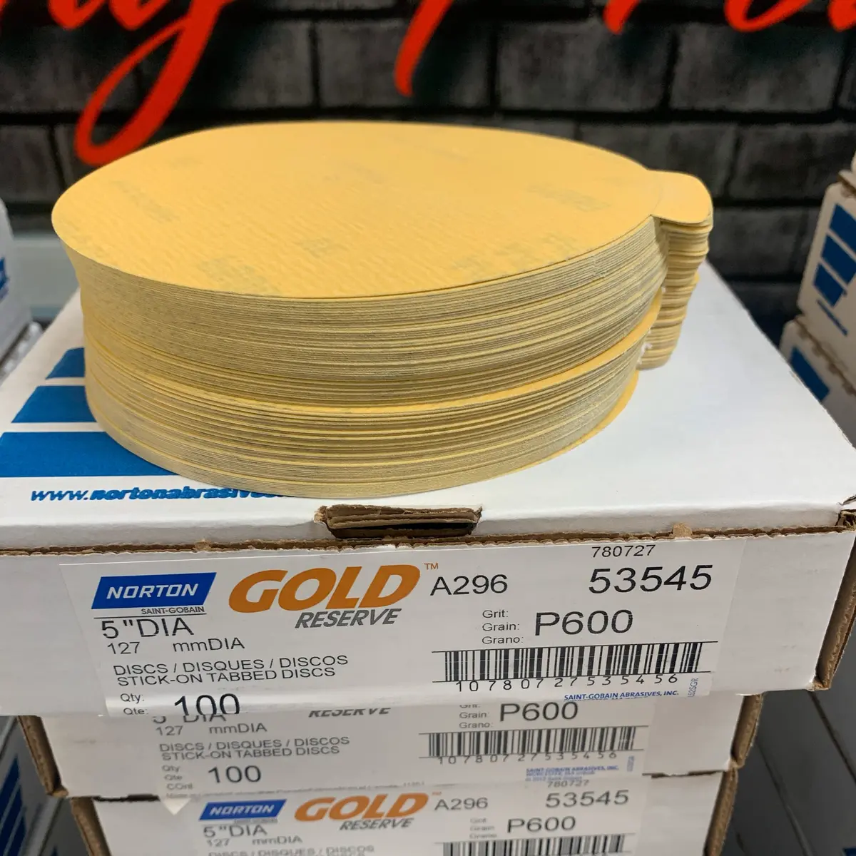 Adhesive Sanding Disks 80 – 1000 Grit 1