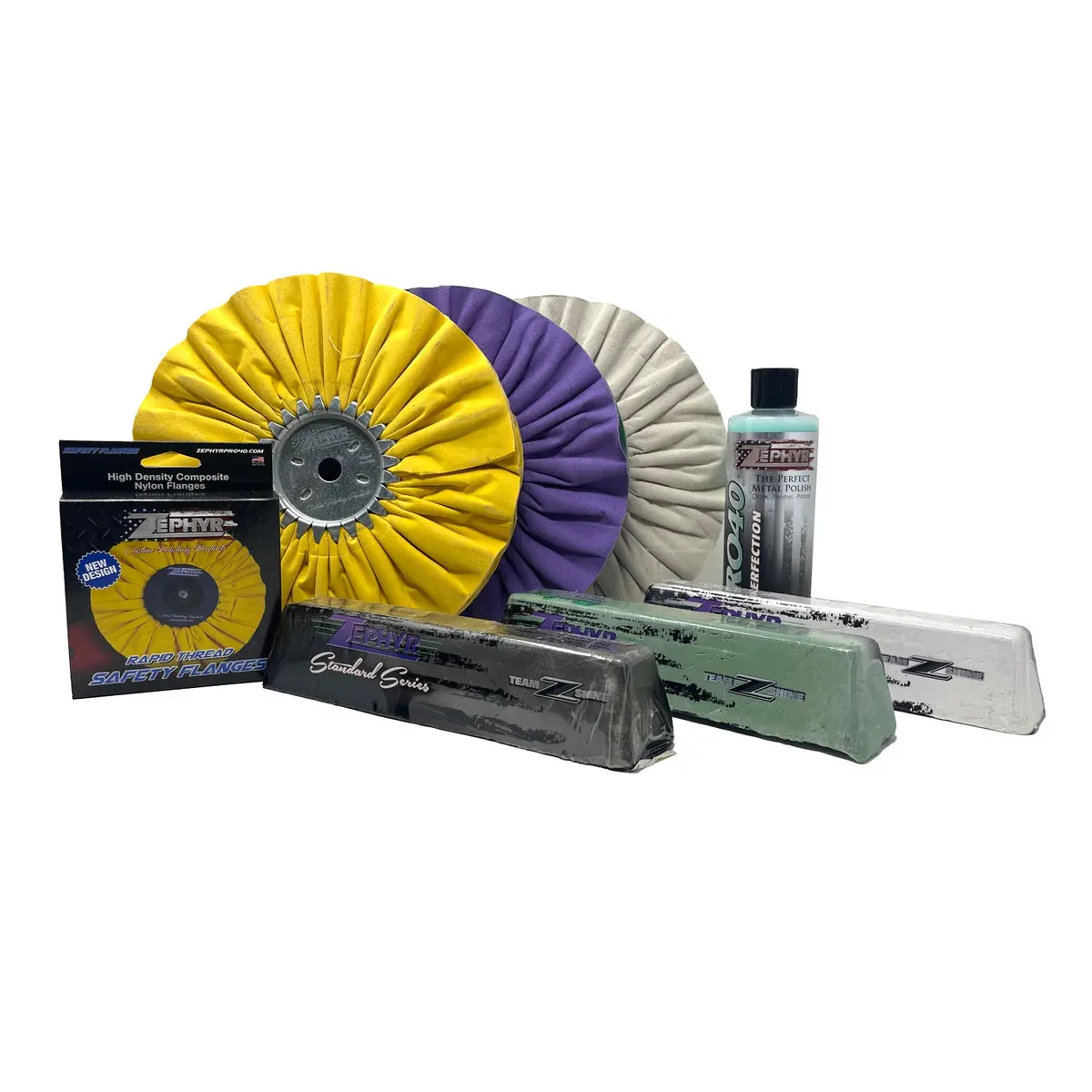 Zephyr Stainless Steel Polishing Kit 1