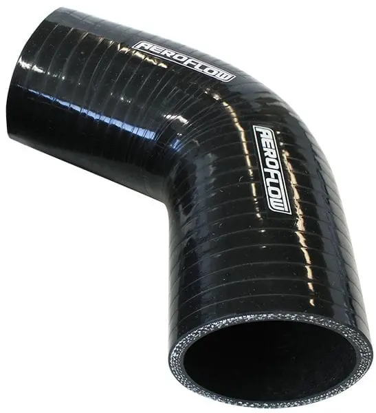 Gloss Black 67-Degree Silicone Hose Elbow – 3.5-Inch Inner Diameter (90Mm) (Af9208-350) 1