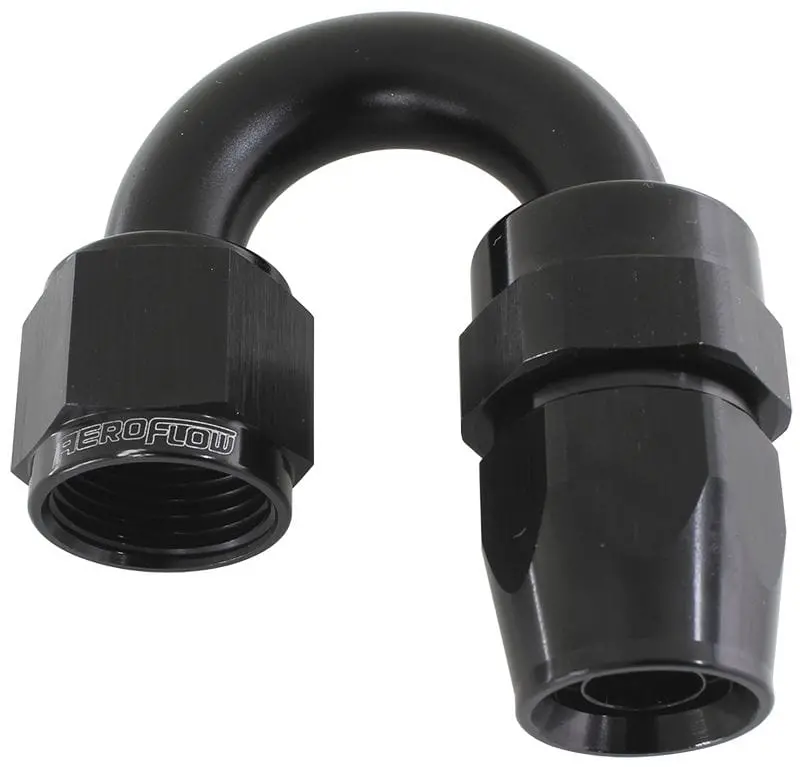 Af206-16Dblk 180° Ptfe Hose End Fitting – -16An Male Flare 1
