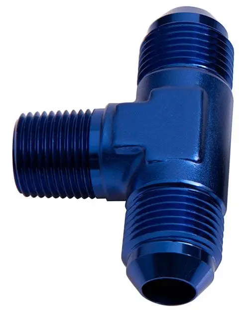 3/8" Npt To -8An Tee Fitting (Af825-08) 1
