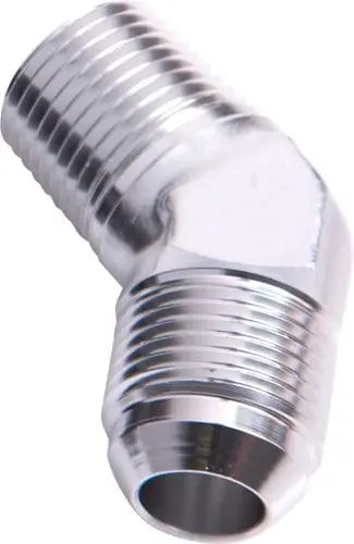3/4" Npt To -12An Male Flare Adapter – 45° Swivel Fitting Af823-12S 1