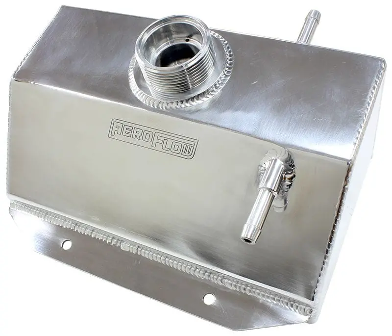 Polished Aluminum Radiator Overflow Reservoir Tank – Af77-1033 1