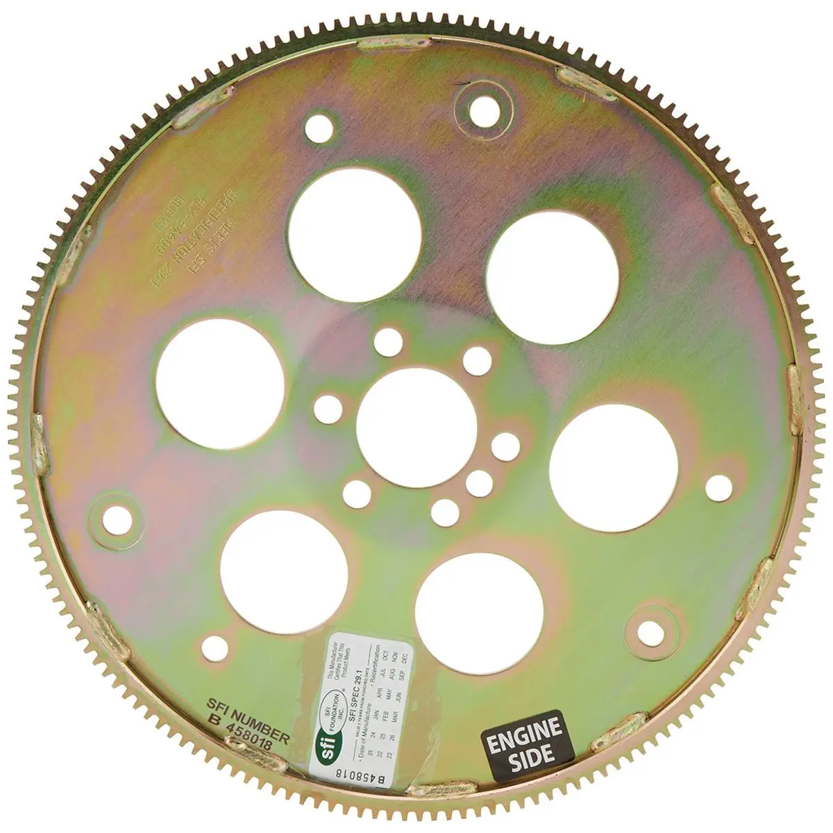 Allstar Performance Lightweight Steel Flexplate For Automatic Transmissions 1