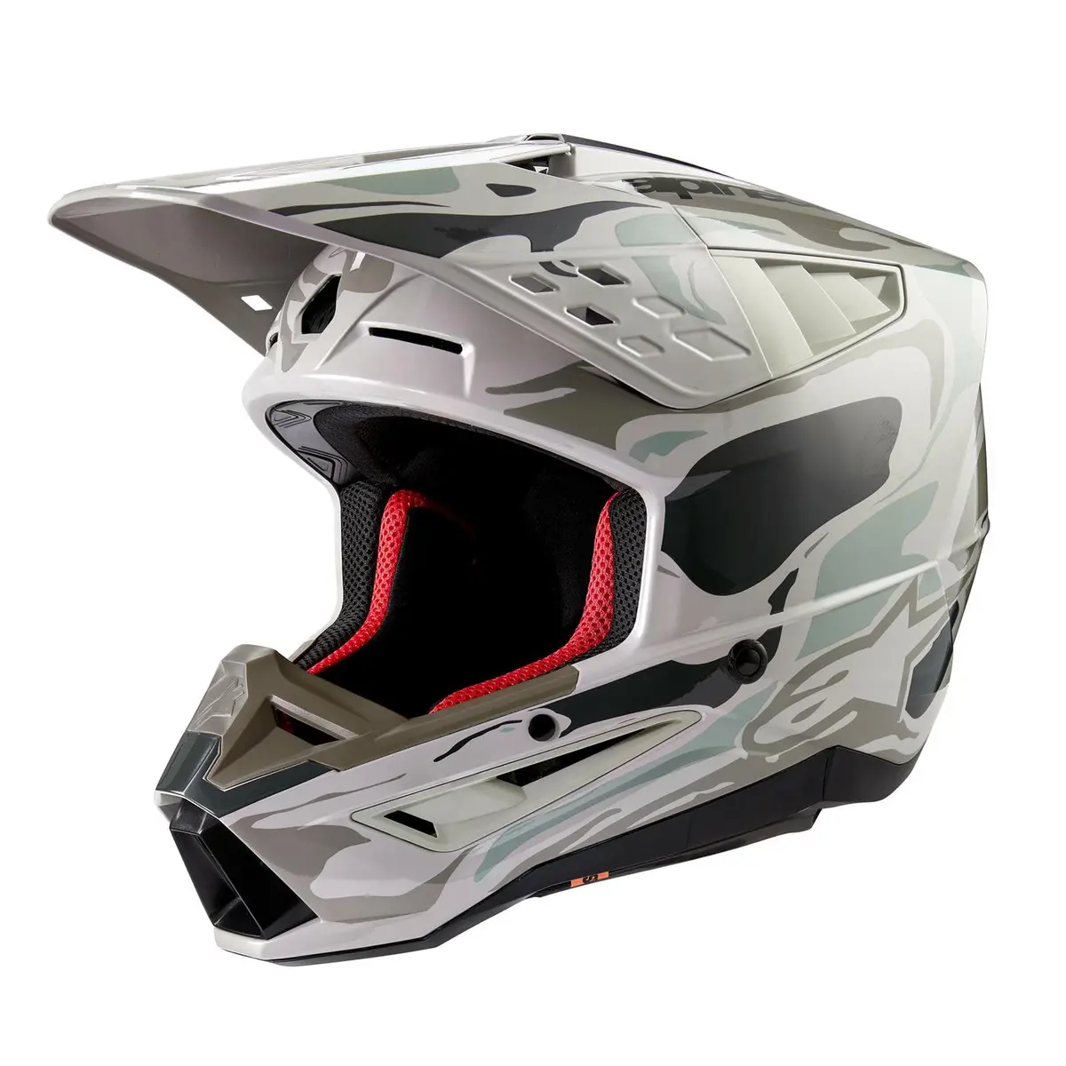 Alpinestars Sm5 Mx Helmet – Model 8306623-9066, Size Xs 1