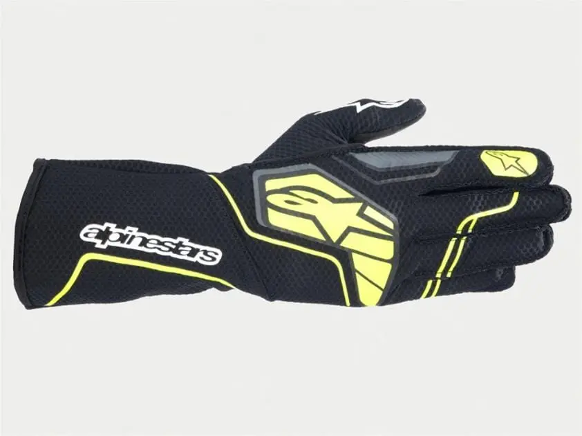 Alpinestars Race Driving Gloves With Premium Leather And Ventilation - Size Xl (3551824-9151-Xl) 1