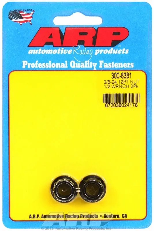 Ar300-8381 Chrome Moly 12-Point Nut With Black Oxide Finish 1
