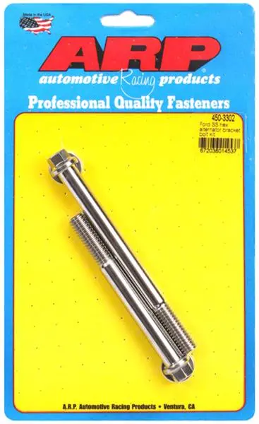 Arp 450-3302 Alternator Bracket Bolt Kit – Stainless Steel Mounting Hardware 1