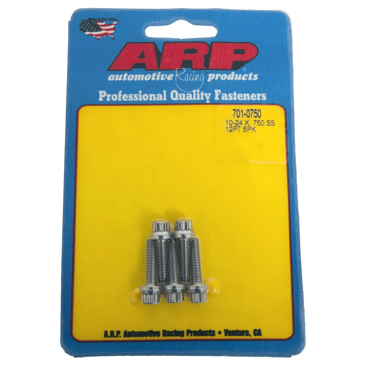 Arp 701-0750 Stainless Steel Fasteners – High-Strength Engine Bolts 1