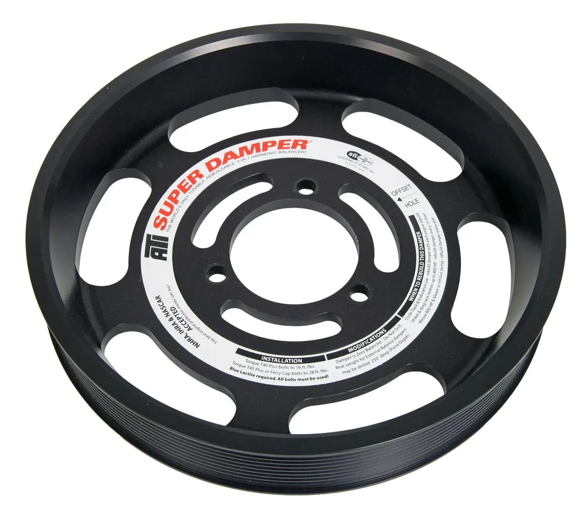 Ati Serpentine Supercharger Pulley Kit – 916159 1