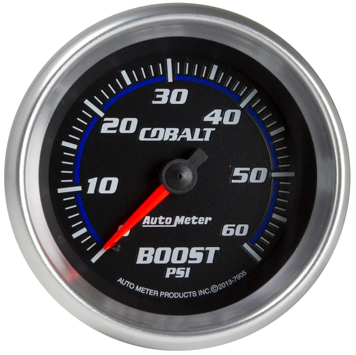 Cobalt Series 2-5/8" Mechanical Boost Pressure Gauge (Au7905) 1