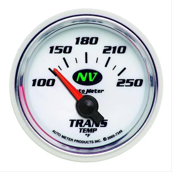Autometer 7349 Nv Series Analog Mechanical Oil Pressure Gauge – 2-1/16" 1