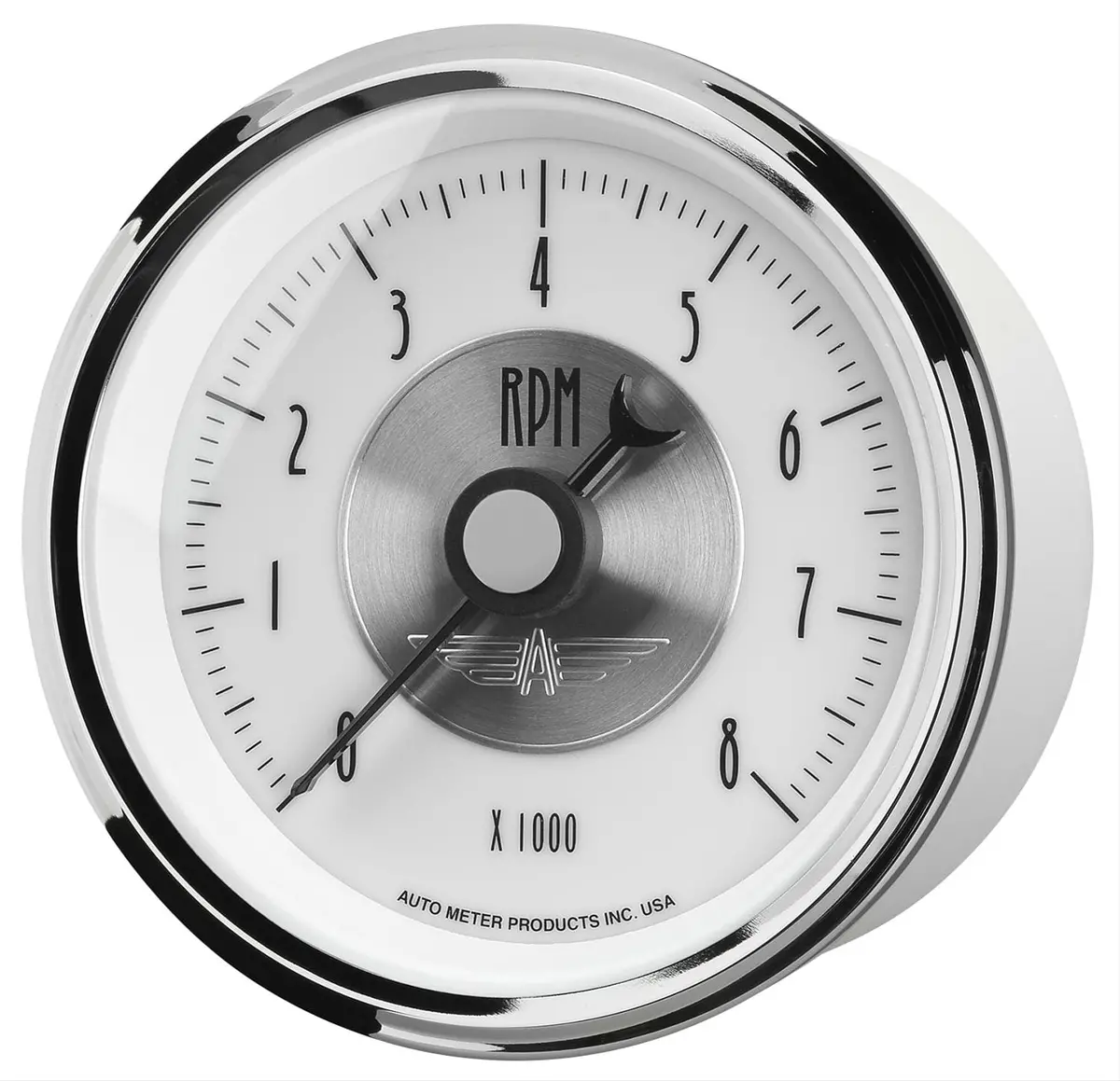 Autometer 2098 Prestige Analog Tachometer – 5-Inch Chrome Bezel 1