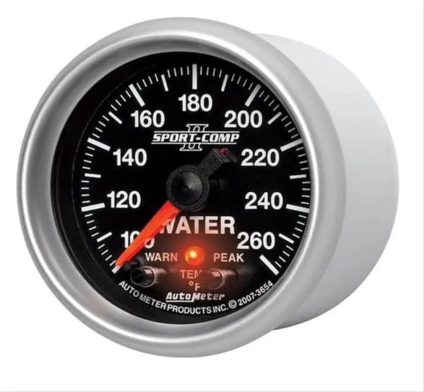 Autometer Sport-Comp Ii Pro-Control Analog Gauges – 2-1/16" Mechanical Instrument Set 1