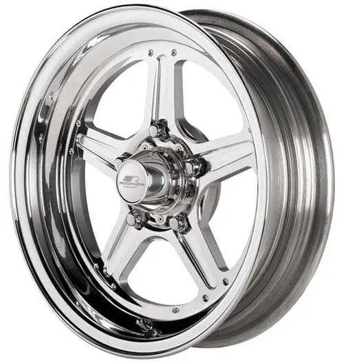 Street Lite Bsrs035356117N 15-Inch X 3.5-Inch Steel Wheel With Black Satin Finish 1