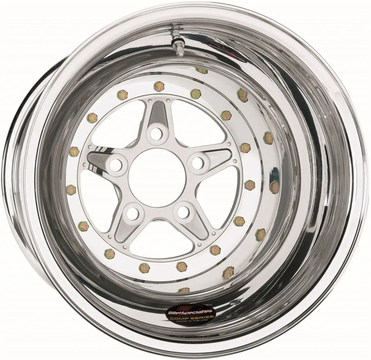 Billet Specialties Csb035166130 Chrome-Laced Billet Wheel – 16X6" 1