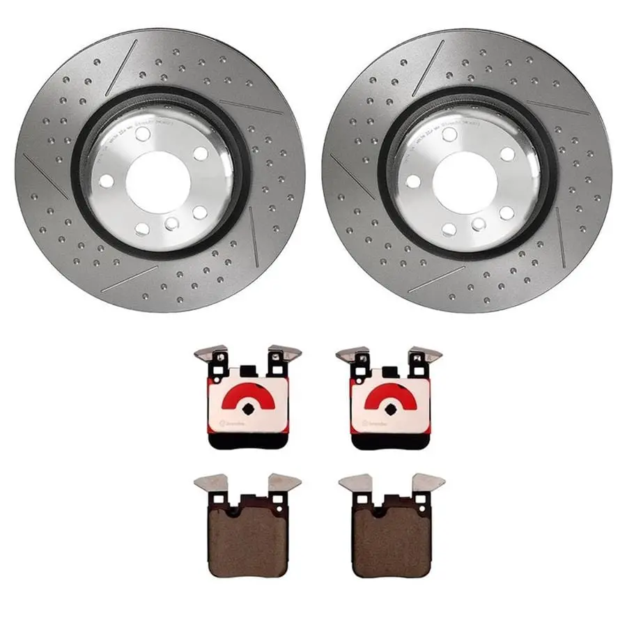 Brembo Kt00711 Brake Kit – Front Disc Rotors & Ceramic Pads 1